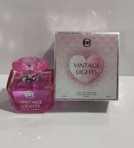 عطر وینتج لیجتس VINTAGE LIGHTS طرح و رایحه ورساچی صورتی برند TRI