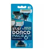 ژیلت و خودتراش مردانه 6 تیغ دورکو DORCO Pace 6