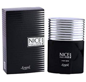 ادکلن ساپل نایس فیلینگز بلک مردانه اصل و اورجینال Sapil Nice Feelings Black EDT