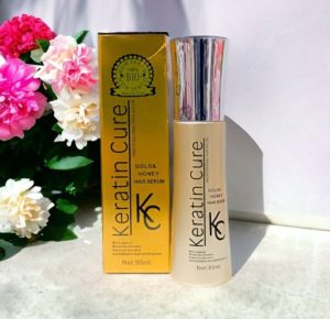 روغن آرگان مو Keratin Cure Gold Serum 80ml BIO