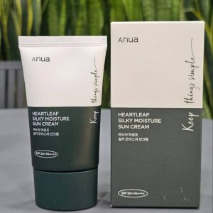 کرم ضد آفتاب آنوا SPF50 مرطوب کننده و تسکین دهنده حجم ۵۰ میل