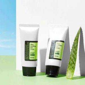 ضد آفتاب و تسکین دهنده پوست آلوئه ورا کوزارکس SPF50