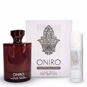 ادکلن اصل شرکت فراگرنس ONIRO ست دو عددی اسپری و ادکلن