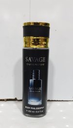 بادی اسپلش و عطر بدن 250 میل عربی ساواج SAVAGE اصلی
