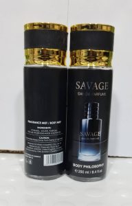 بادی اسپلش و عطر بدن 250 میل ساواج SAVAGE