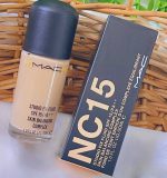 کرم پودر‌ حرفه ای مک MAC مدل NC جحم 30 میل با SPF15 در سه شماره NC25،NC20،NC15