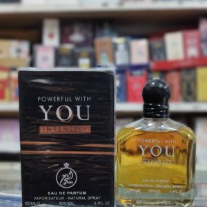 عطر ادکلن ادو پرفیوم 100 میل اماراتی یو YOU اینتنس النحیم POWERFUL WITH YOU INTENSELY برند AL NAIM