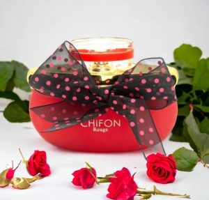 عطرادکلن زنانه شیفون روژ برند امپر