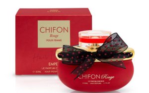 ادکلن زنانه شیفون روژ برند امپر CHIFON Rouge اورجینال اماراتی