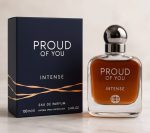 عطر اماراتی ادو پرفیوم 100 میل پرود آف یو اینتنس رایحه جورجیو آرمانی استرانگر ویت یو